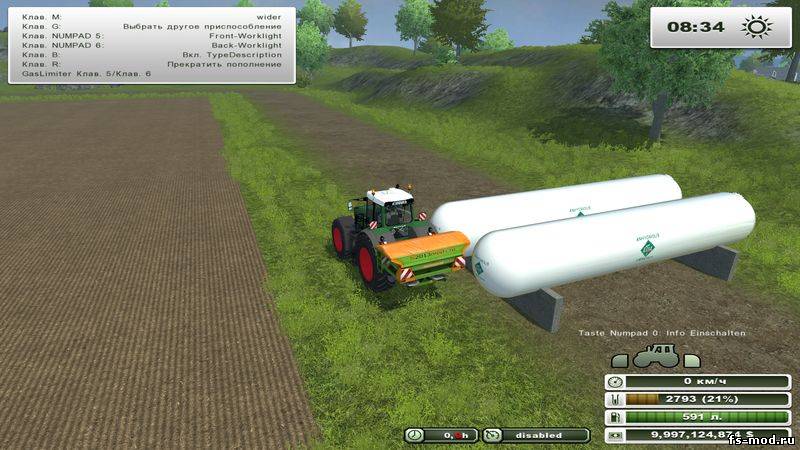 Anhydrous Storage Tanks Placeable V Farming Simulator